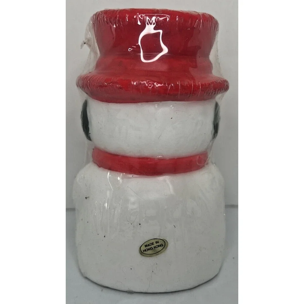 Vintage Snowman Candle New in‎ Packaging 5